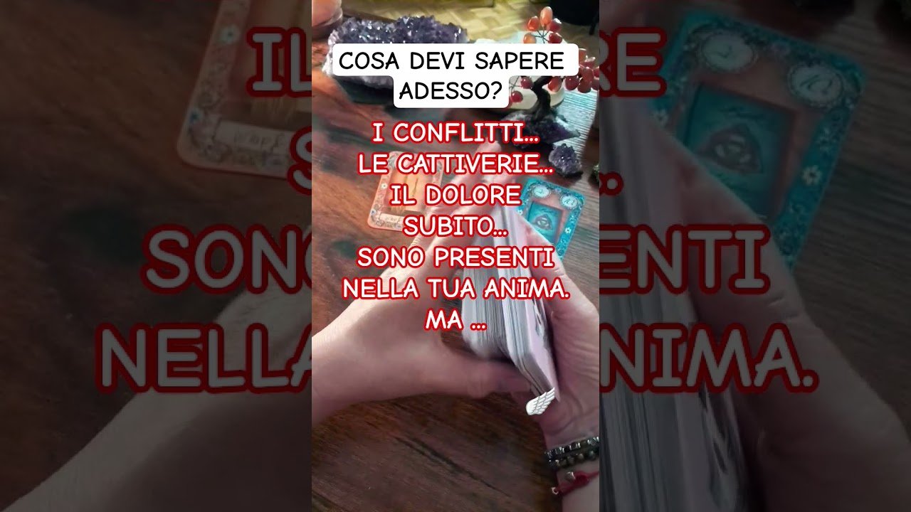 No momento, você está visualizando 🔮COSA DEVI SAPERE ADESSO!? #tarocchi #tarot #messaggio #perte