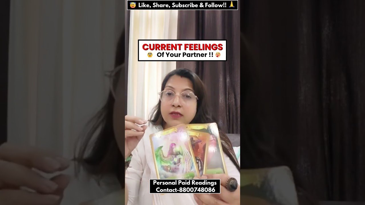 No momento, você está visualizando Current feelings of your partner💯💔Tarot Reading #currentfeelings #tarot #thirdparty #twinflamesunion