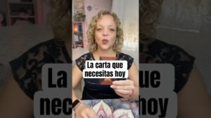 Leia mais sobre o artigo 💫La carta que necesitas hoy💫 #tarot #tarotevolutivo #lecturacartas #lecturasdetarot