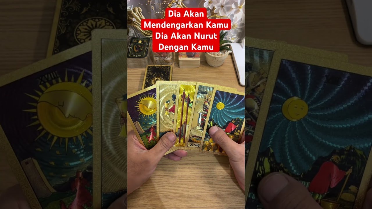 No momento, você está visualizando Dia Akan Mendengarkan Kamu dan dia akan nurut dengan kamu | Tarot Hari Ini #tarot #tarotreading