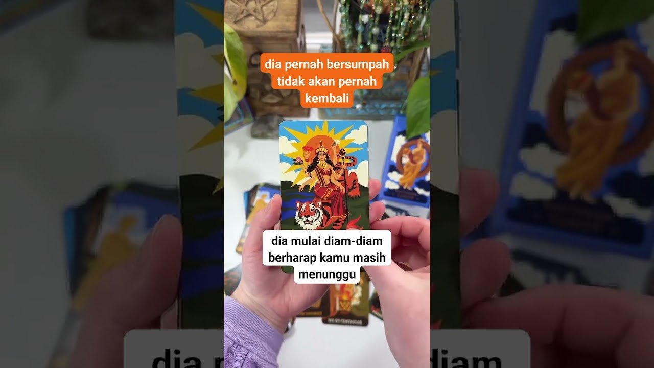 No momento, você está visualizando dia pernah bersumpah tidak akan pernah kembali #ramalan #tarot #tarotreading #shortvideo