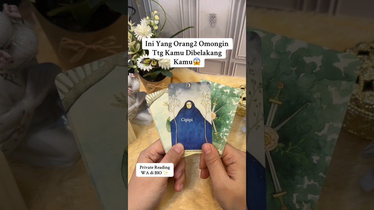 No momento, você está visualizando Ini Yg Orang2 Omongin Ttg Kamu di belakang #tarot #cipipitarot #tarotreading