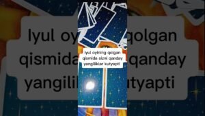 Leia mais sobre o artigo Iyul oyining qolgan qismida sizni qanday yangiliklar kutyapti #tarot #tarotreading #astrology #sevgi