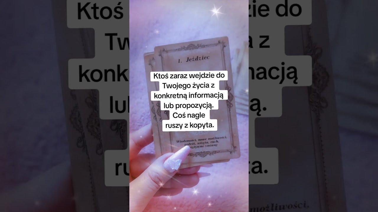No momento, você está visualizando Jak bardzo potrzebujesz to usłyszeć 😳✨#tarot #lenormand #wrozba #intuicja #tarocistkalaris