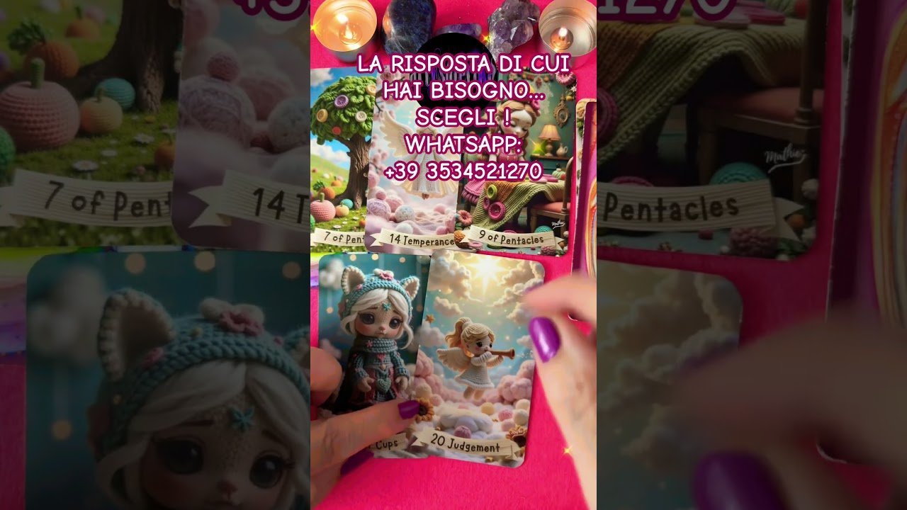 No momento, você está visualizando LA RISPOSTA DI CUI HAI BISOGNO ! SCEGLI … 🔮 #tarocchi #tarot #videoviral