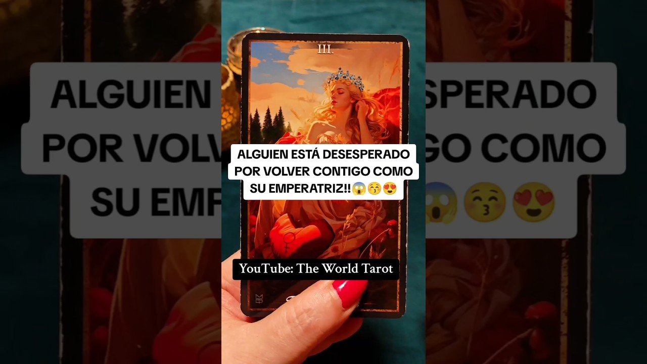 No momento, você está visualizando Lo tienes LOCO!!🦁🔥#shorts #tarot #tarotamor