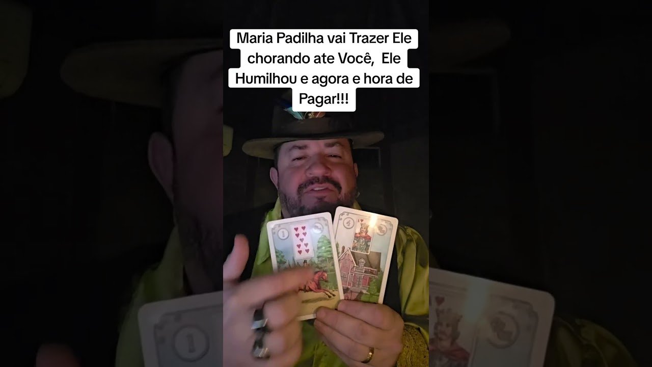 No momento, você está visualizando Maria Padilha vai trazer ele #tarot #tarogemeos #amor #previsaodomes #taro
