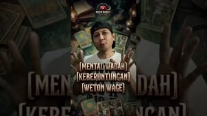 Leia mais sobre o artigo 🟢MENTAL WADAH KEBERUNTUNGAN WETON WAGE #shorts #tarot #edukasi