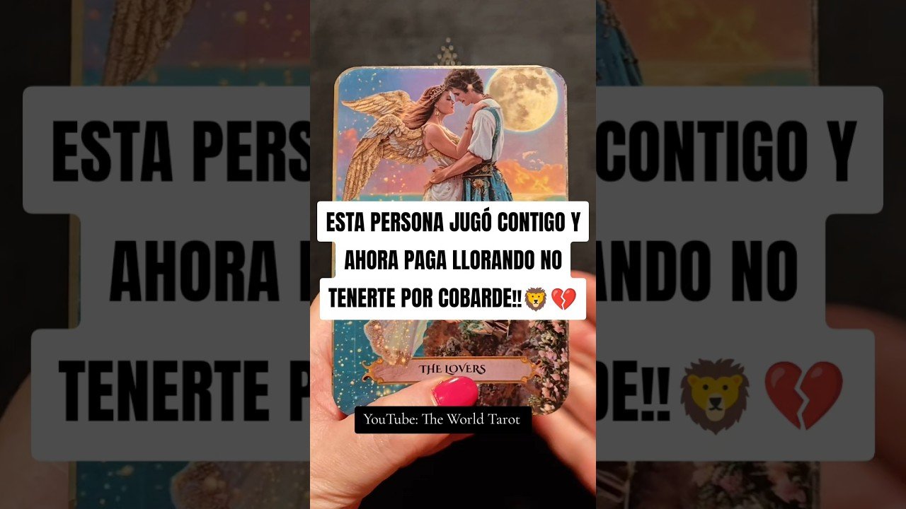 No momento, você está visualizando Menudo cobarde traicionero!!!⚖️⚔️#shorts #tarot #tarotamor