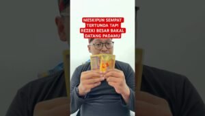 Leia mais sobre o artigo MESKIPUN SEMPAT TERTUNDA TAPI REZEKI BESAR BAKAL DATANG PADAMU #tarot #tarotreading