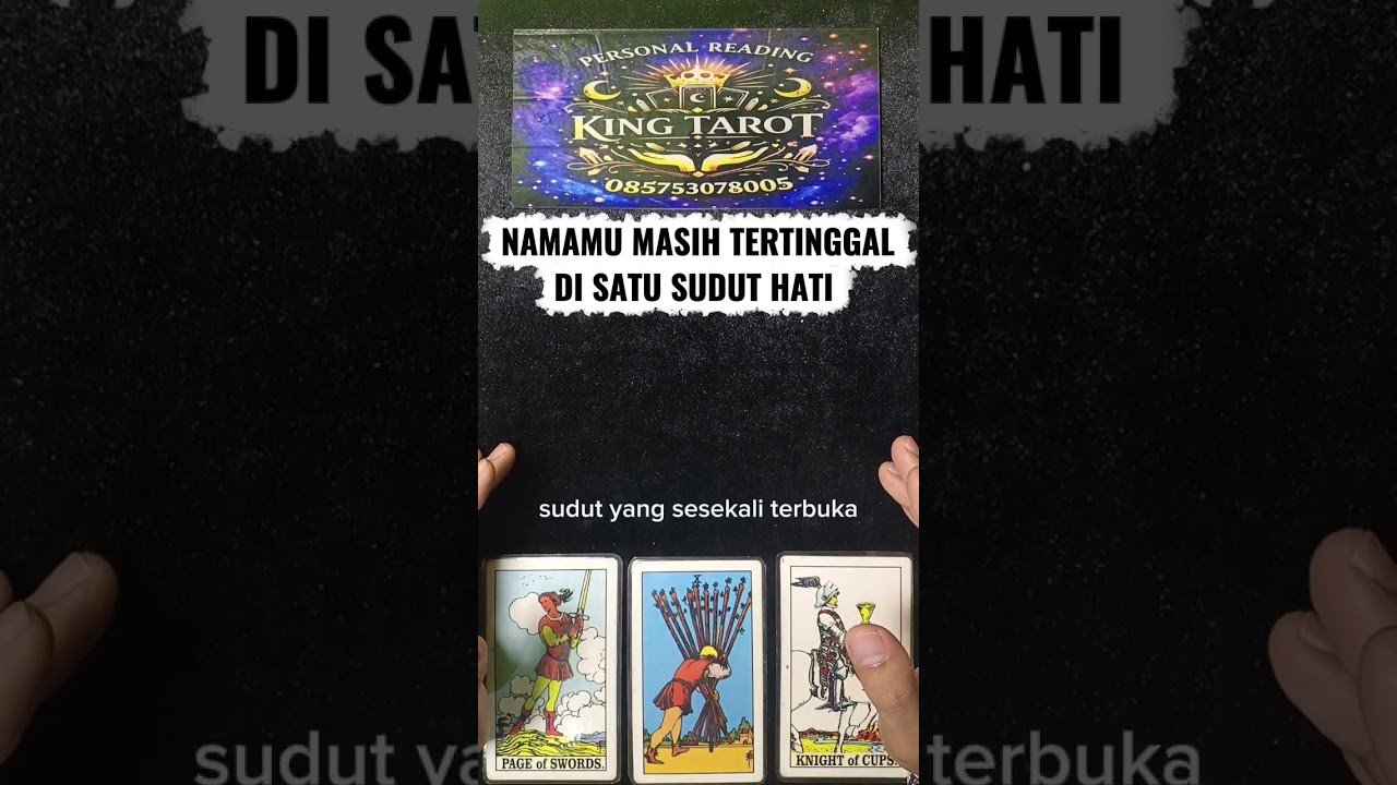 No momento, você está visualizando NAMAMU MASIH TERTINGGAL DI SATU SUDUT HATI!? #kinktarot #tarot #pesansemesta