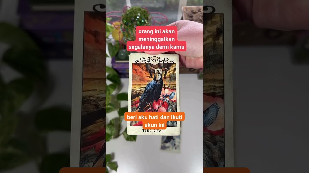 No momento, você está visualizando orang ini akan meninggalkan segalanya demi kamu #tarot #ramalan #tarotreading #shortvideo