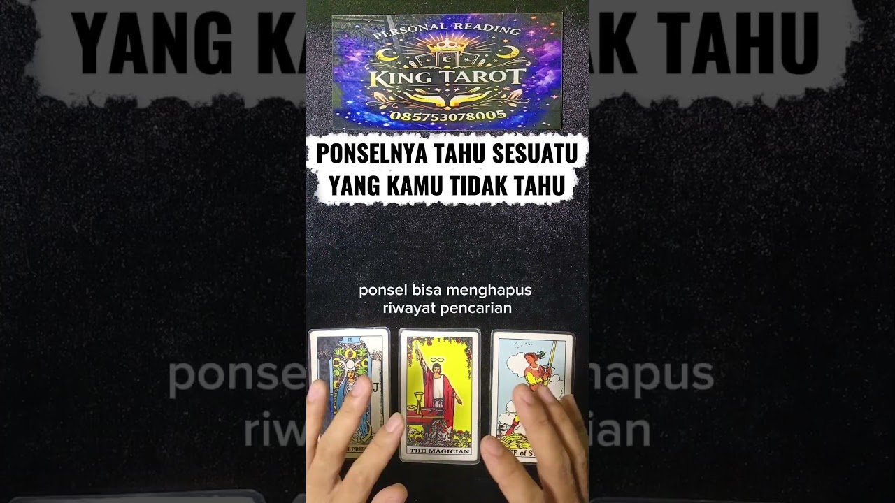 No momento, você está visualizando PONSELNYA TAHU SESUATU YG KAMU TIDAK TAHU !!? #kinktarot #tarot #pesansemesta