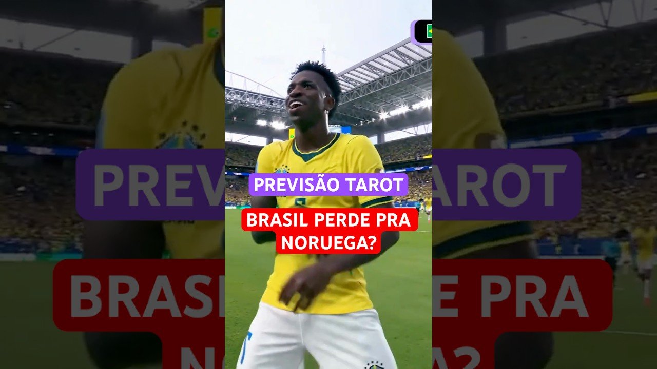 Leia mais sobre o artigo Previsão de Tarot Brasil X Noruega / Copa do mundo 2026 previsões quem vence #futebol #cazétv