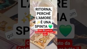 Leia mais sobre o artigo Ritorna, perché l’Amore è una Spinta #goldunicornart #tarot #tarocchi