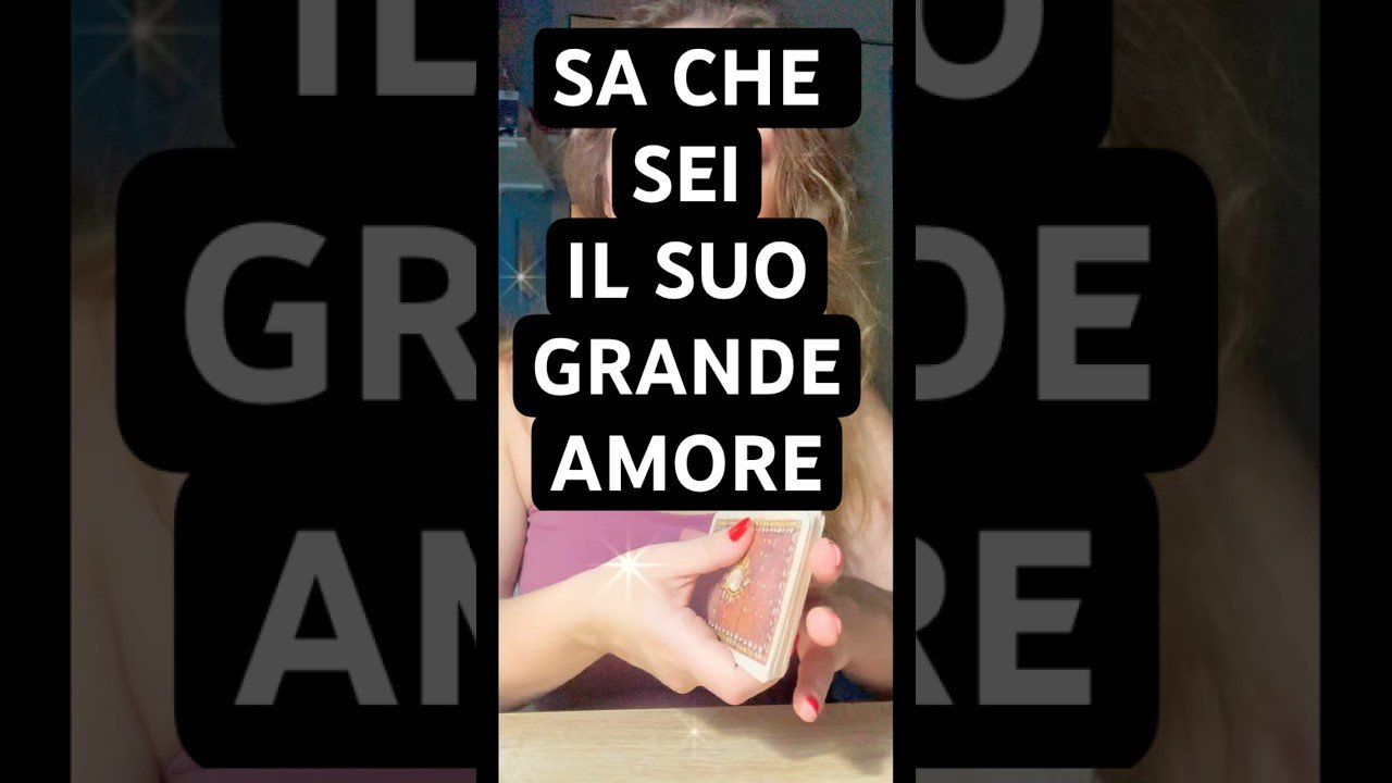 No momento, você está visualizando SA CHE SEI IL SUO GRANDE AMORE#tarot #tarocchi #tarot #sibilleinterattive