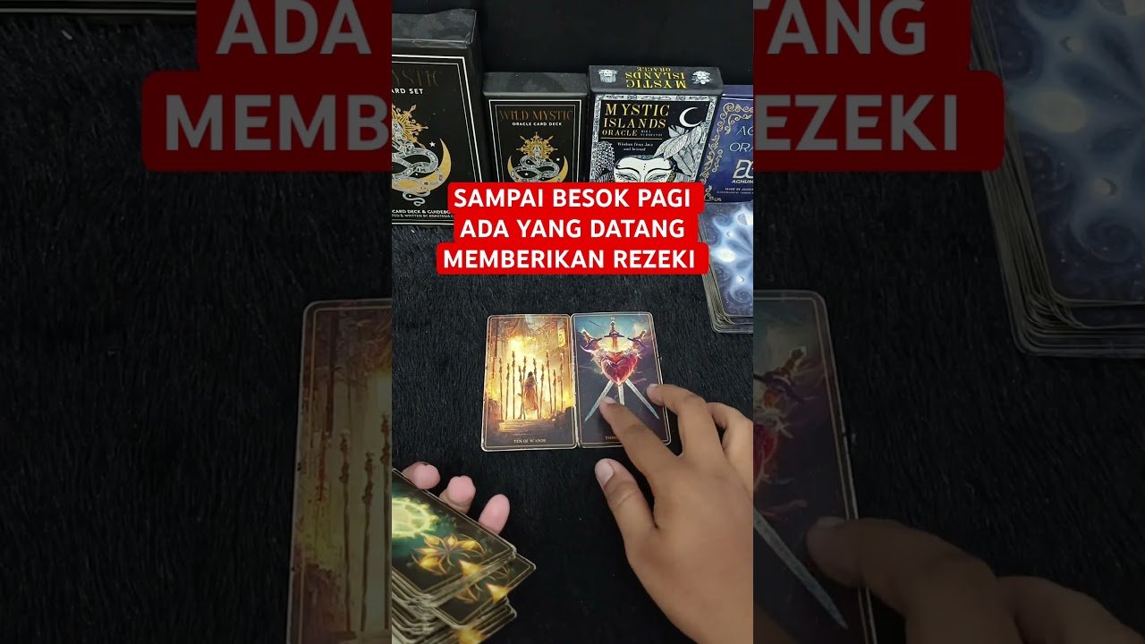 No momento, você está visualizando SAMPAI BESOK PAGI ADA YANG DATANG MEMBERIKAN REZEKI #tarot #tarotreading