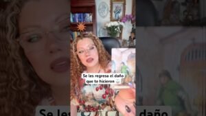 Leia mais sobre o artigo Se les regresa el mal que te hicieron ⚖️ #lecturaespiritual #tarot #lecturacartas