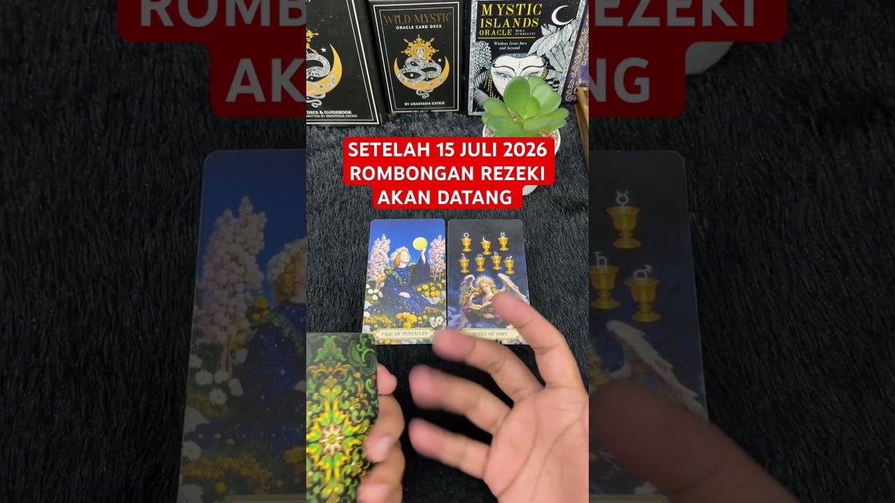 No momento, você está visualizando SETELAH 15 JULI 2026 ROMBONGAN REZEKI AKAN DATANG #tarot #tarotreading