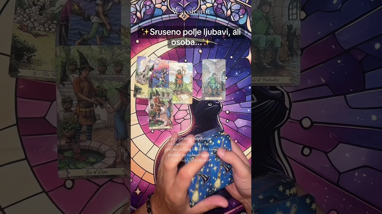 No momento, você está visualizando ✨Sruseno polje ljubavi, ali osoba✨ #tarot #tarotreading #tarotastro #tarotcards #wayoftarot