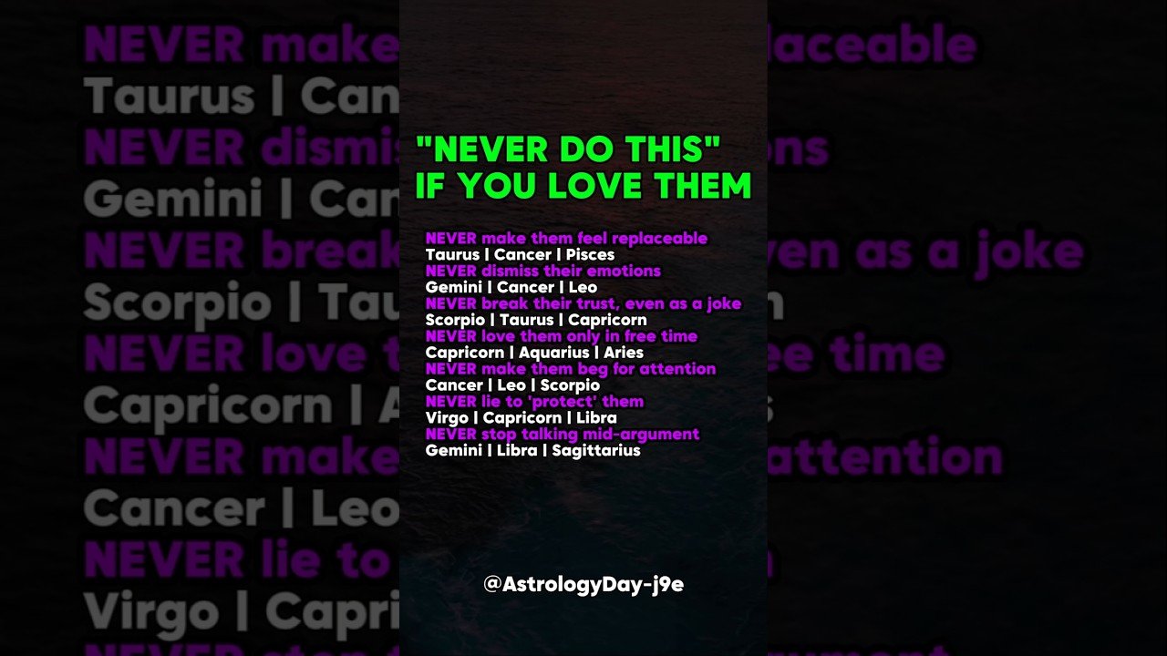 No momento, você está visualizando Stop Doing This To Your Partner! #zodiac #zodiacsigns #astrology #horoscope #tarot