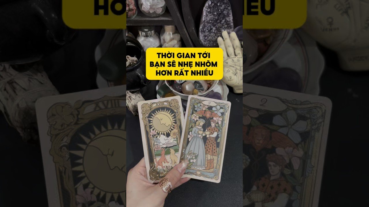 No momento, você está visualizando Thời gian tới bạn sẽ nhẹ nhõm hơn rất nhiều #tarot #duongtarot #tarotvietnam #tarotonline #tinhyeu