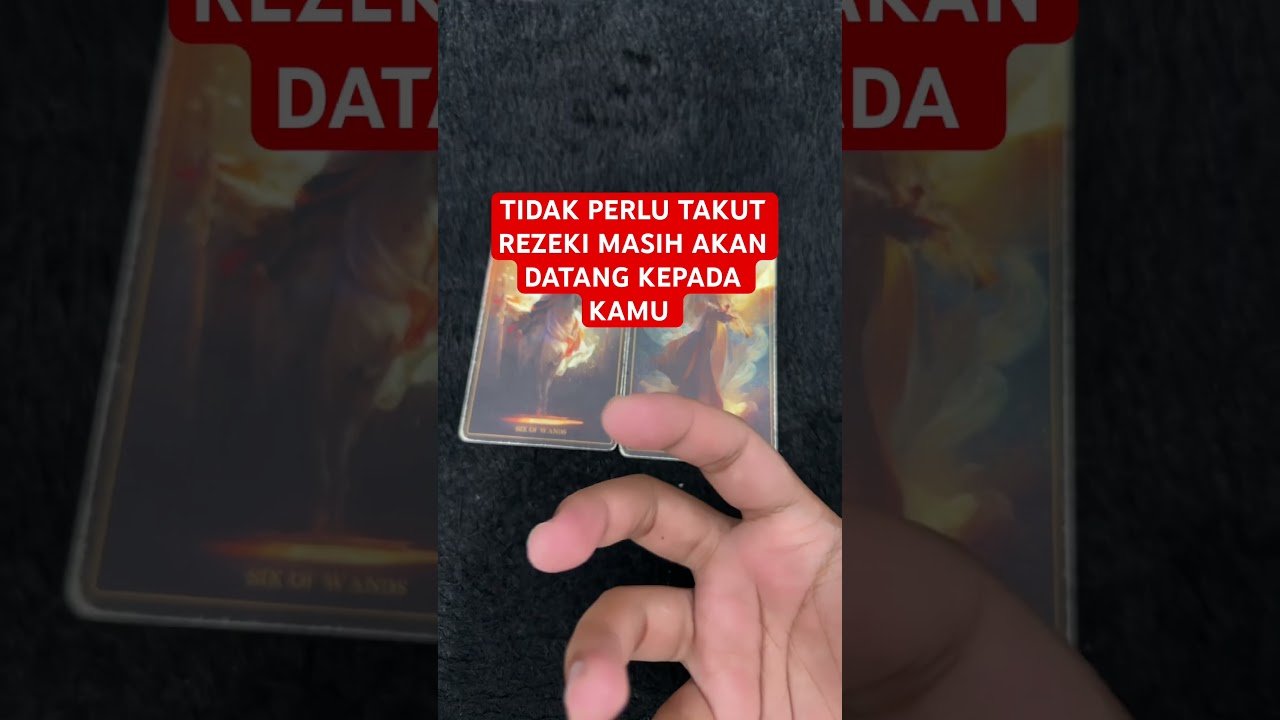 No momento, você está visualizando TIDAK PERLU TAKUT REZEKI MASIH AKAN DATANG KEPADA KAMU #tarot #tarotreading