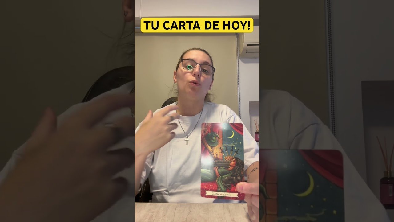 No momento, você está visualizando TU CARTA DE HOY! #tarot #amor #horoscopo #lecturacartas #pareja #taroteconomia #dinero #taromancia