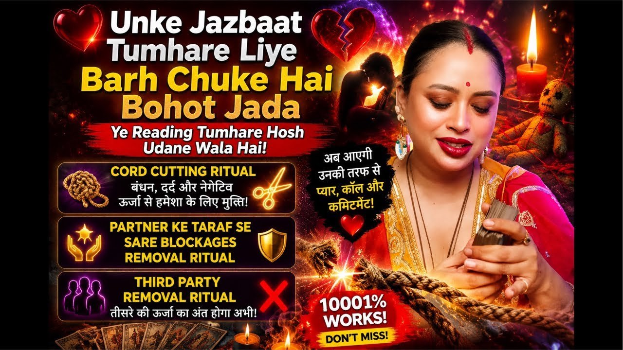 No momento, você está visualizando “Unke Jazbaat Tumhare Liye Barh Chuke Hai Bohot Jada –Ye Reading Tumhare Hosh Udane Wala Hai|#love