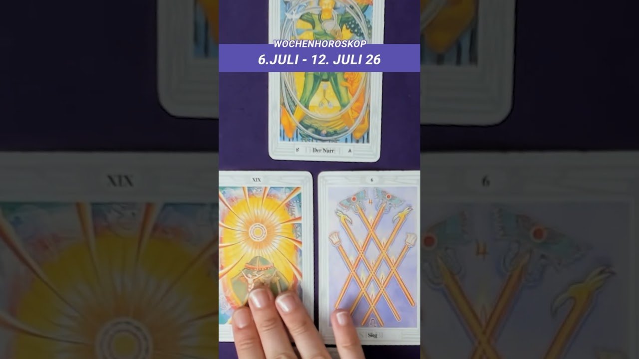 No momento, você está visualizando Wassermann ♒ Tarot Horoskop Juli 2026 (28. Woche) #orakel #tarot #Wassermann #Horoskop