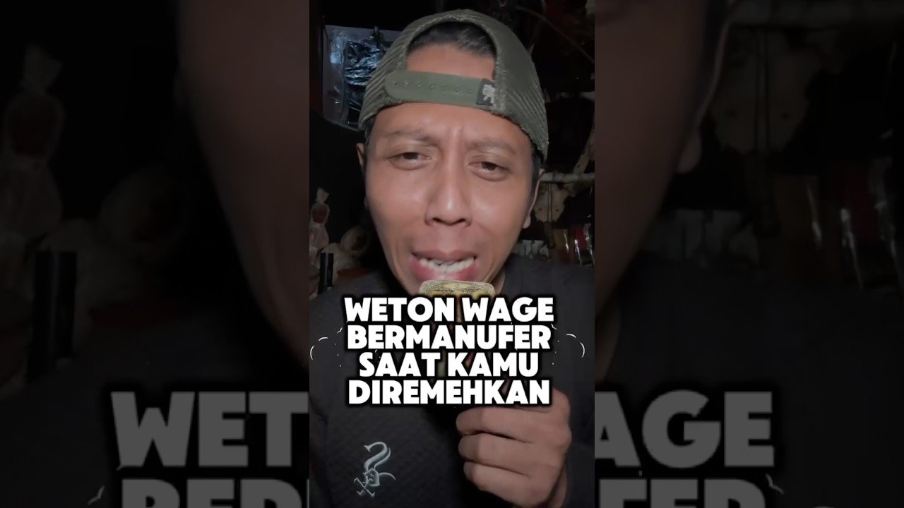 No momento, você está visualizando WETON WAGE BERMANUFER SAAT DI REMEHKAN #weton #edukasi #tarot
