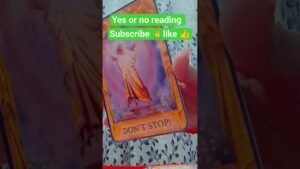 Leia mais sobre o artigo yes or no reading 😇✨️#tarot #spiritual #selflove #shorts