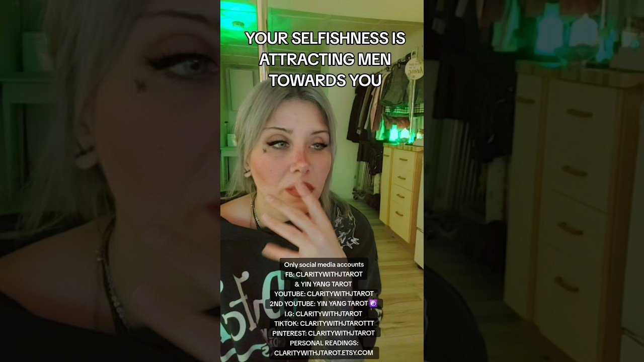 No momento, você está visualizando YOUR SELFISHNESS IS ATTRACTING MEN TOWARDS YOU #tarot #tarotreading #shorts