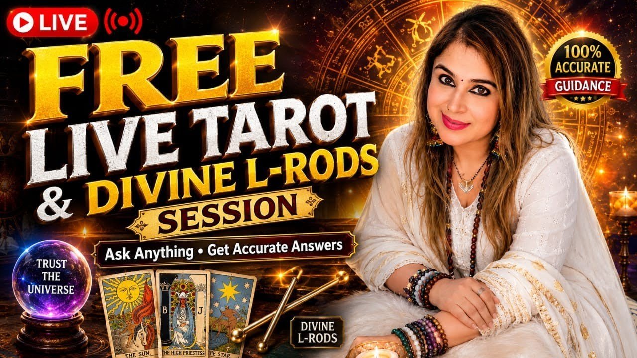 No momento, você está visualizando 🔴 FREE LIVE TAROT & DIVINE L-RODS SESSION Ask Anything • Get Accurate Answers