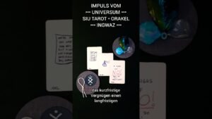 Leia mais sobre o artigo ☄ IMPULS VOM UNIVERSUM 📣 VERSUCHUNG • INGWAZ • #tarot #rune #orakel ☉
