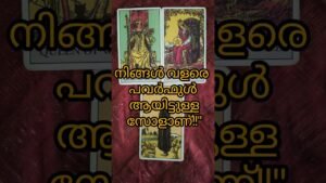Leia mais sobre o artigo നിങ്ങളെ ദ്രോഹിക്കാൻ ആർക്കും കഴിയില്ല#tarot