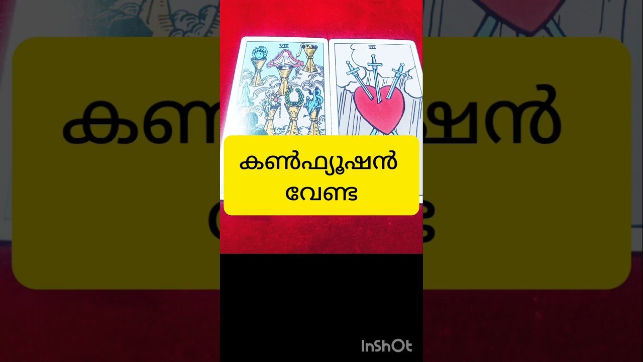 No momento, você está visualizando കൺഫ്യൂഷൻ വേണ്ട #tarot #shortvideo #shortsfeed