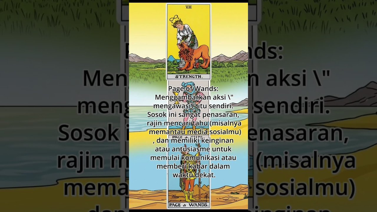 No momento, você está visualizando “Ada Seseorang yang Diam-Diam Mengawasimu… #youtubeshorts #tarot #tarotreading