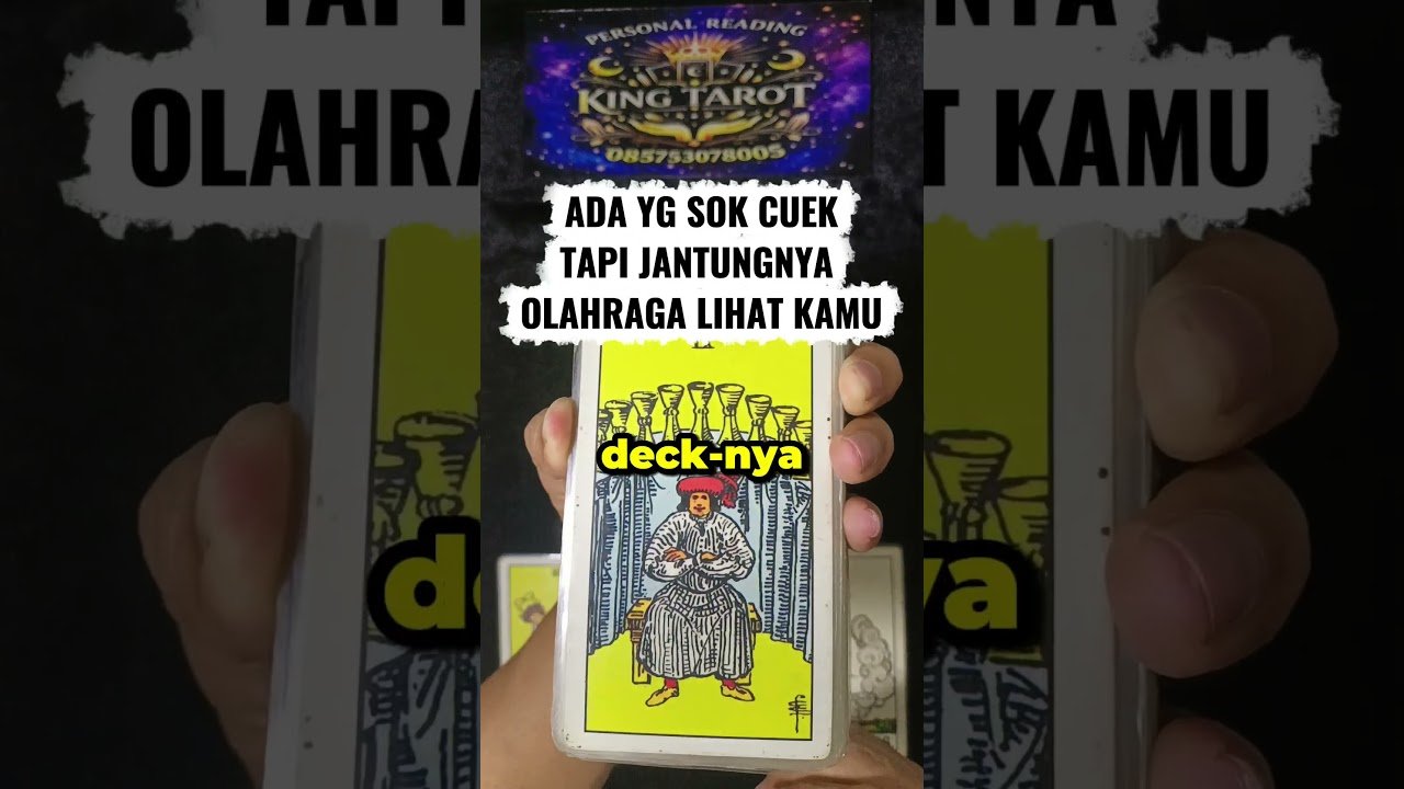 No momento, você está visualizando ADA YG SOK CUEK TAPI JANTUNGNYA OLAHRAGA LIAT KAMU !?? #kinktarot #tarot #pesansemesta