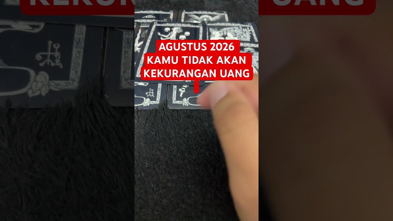 No momento, você está visualizando AGUSTUS 2026 KAMU TIDAK AKAN KEKURANGAN UANG #tarot #tarotreading