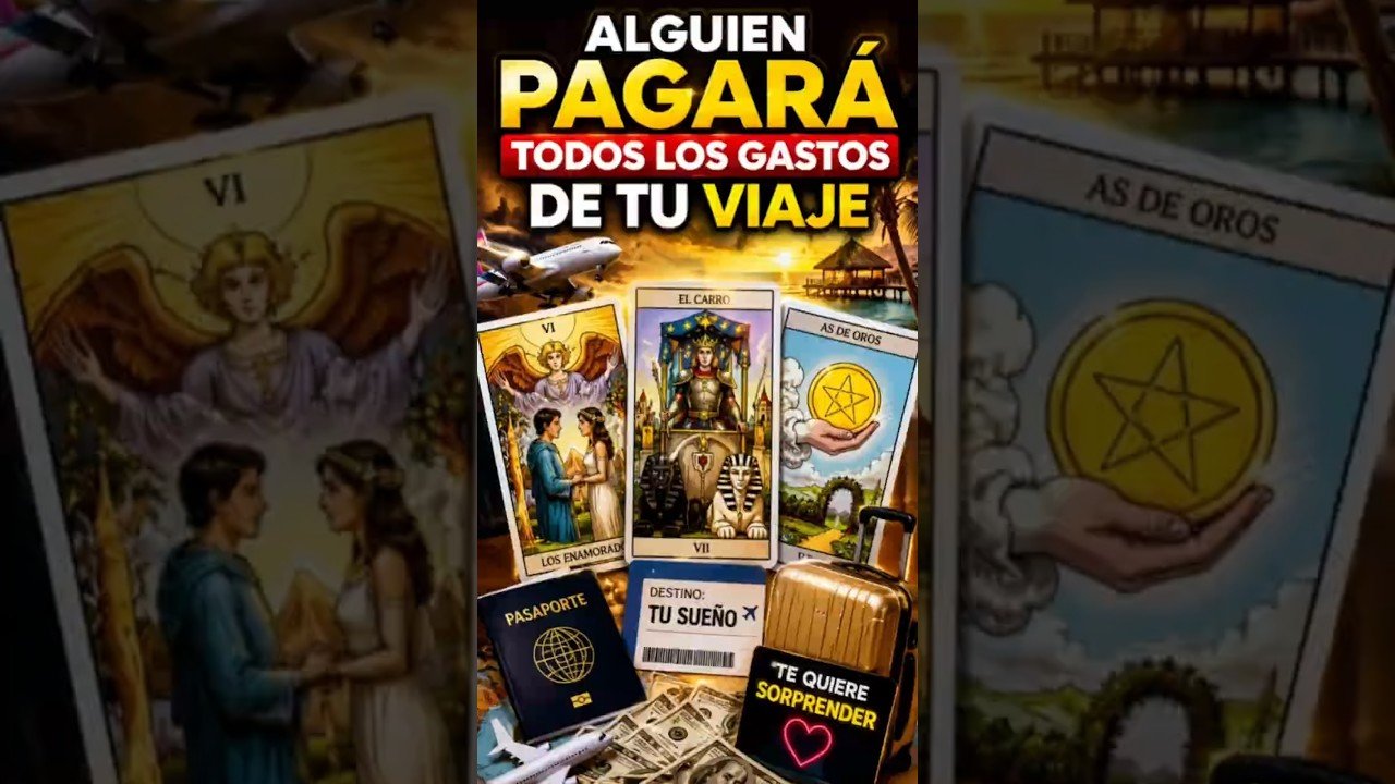 No momento, você está visualizando ALGUIEN PAGARÁ TODOS LOS GASTOS DE TU VIAJE ✈️💰 #tarot