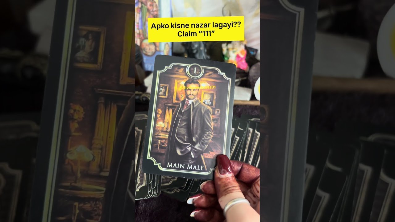 No momento, você está visualizando Apko kisi ne nazar lagayi hai!! 😩😩 #tarot #evileye
