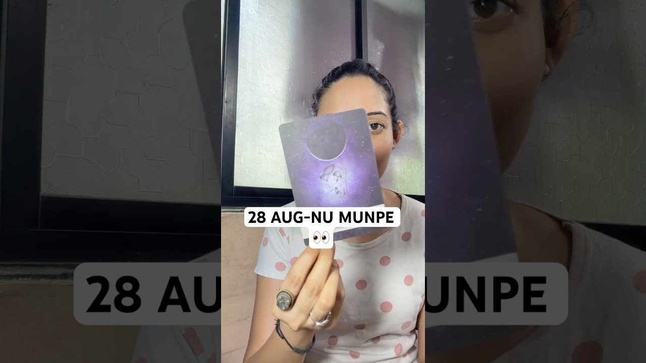 No momento, você está visualizando August 28-nu Munpe Ee Eclipse Reading Kaananam 😳 #tarot #malayalam #shorts
