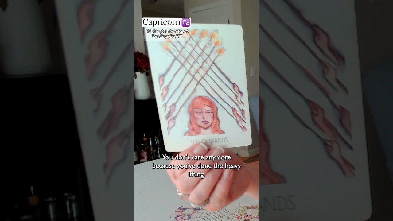 No momento, você está visualizando CAPRICORN September 2026 : This NEW Soulmate Is Bringing The HEAT #shorts #tarot