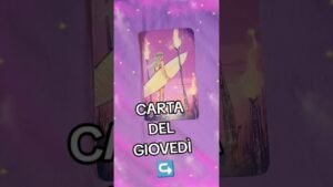 Leia mais sobre o artigo CARTA DEL GIOVEDÌ/TAROCCHI! #tarocchi #tarot #cartomante #letturatarocchi