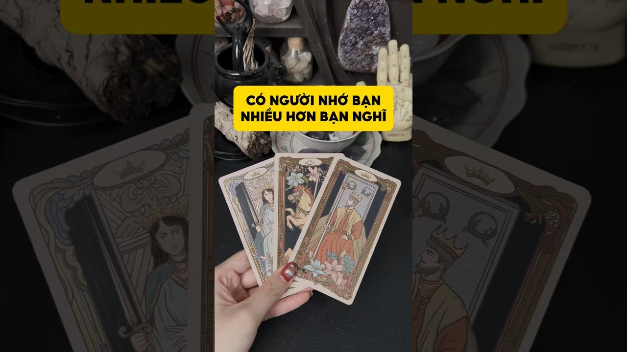 No momento, você está visualizando Có người nhớ bạn nhiều hơn bạn nghĩ #tarot #duongtarot #tarotreels #tarotvietnam #tarotonline