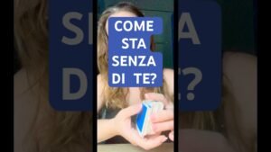 Leia mais sobre o artigo Come sta senza te ? #tarot #tarocchi #oracolodellasibilla #tarot #tarot #tarot #sibilleinterattive