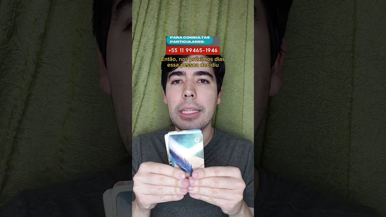 No momento, você está visualizando Consultas Particulares: +55 11 99465-1946 #tarot #previsões #cartomancia #baralhocigano