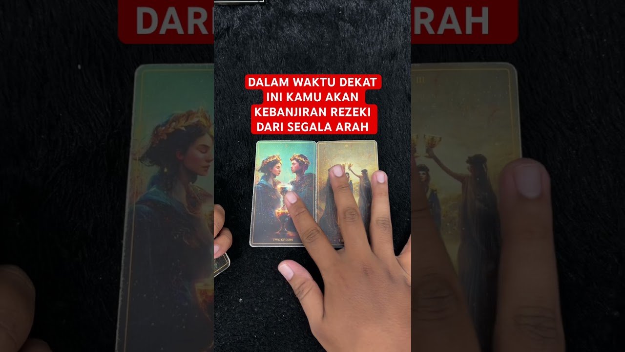 No momento, você está visualizando DALAM WAKTU DEKAT INI KAMU AKAN KEBANJIRAN REZEKI DARI SEGALA ARAH #tarot #tarotreading