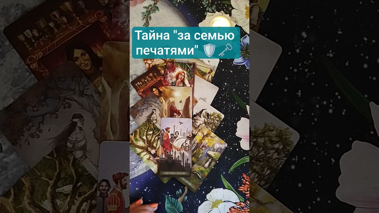 No momento, você está visualizando 📜💬 Тайна ” за семью печатями “🗝️  #таро #tarot #гадание #таролог #shorts #shortvideo #тароонлайн